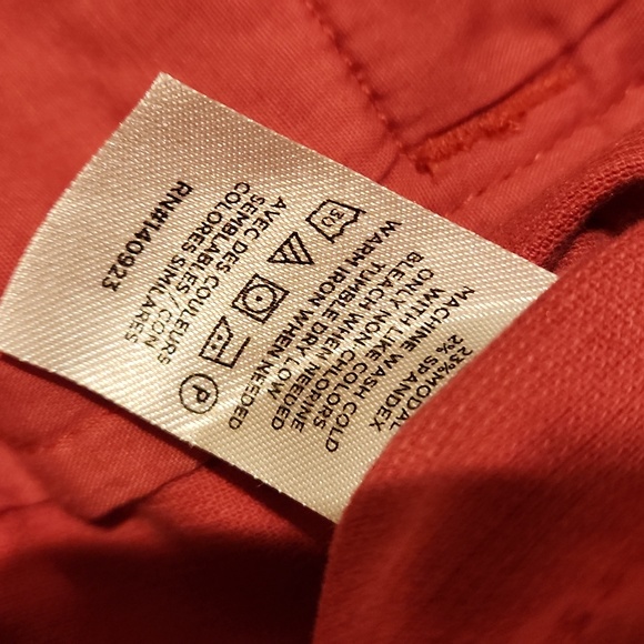 ❤️ LOFT CORDUROY HIGH RISE WIDE LEG PALMER PANTS, PINK, 14 (32) - Picture 9 of 10